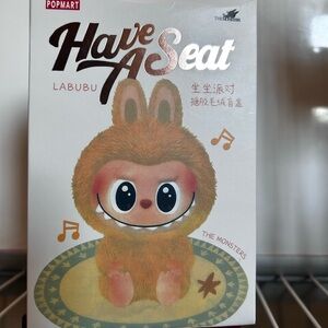 AUTHENTIC Pop Mart Labubu Have A Seat Figure